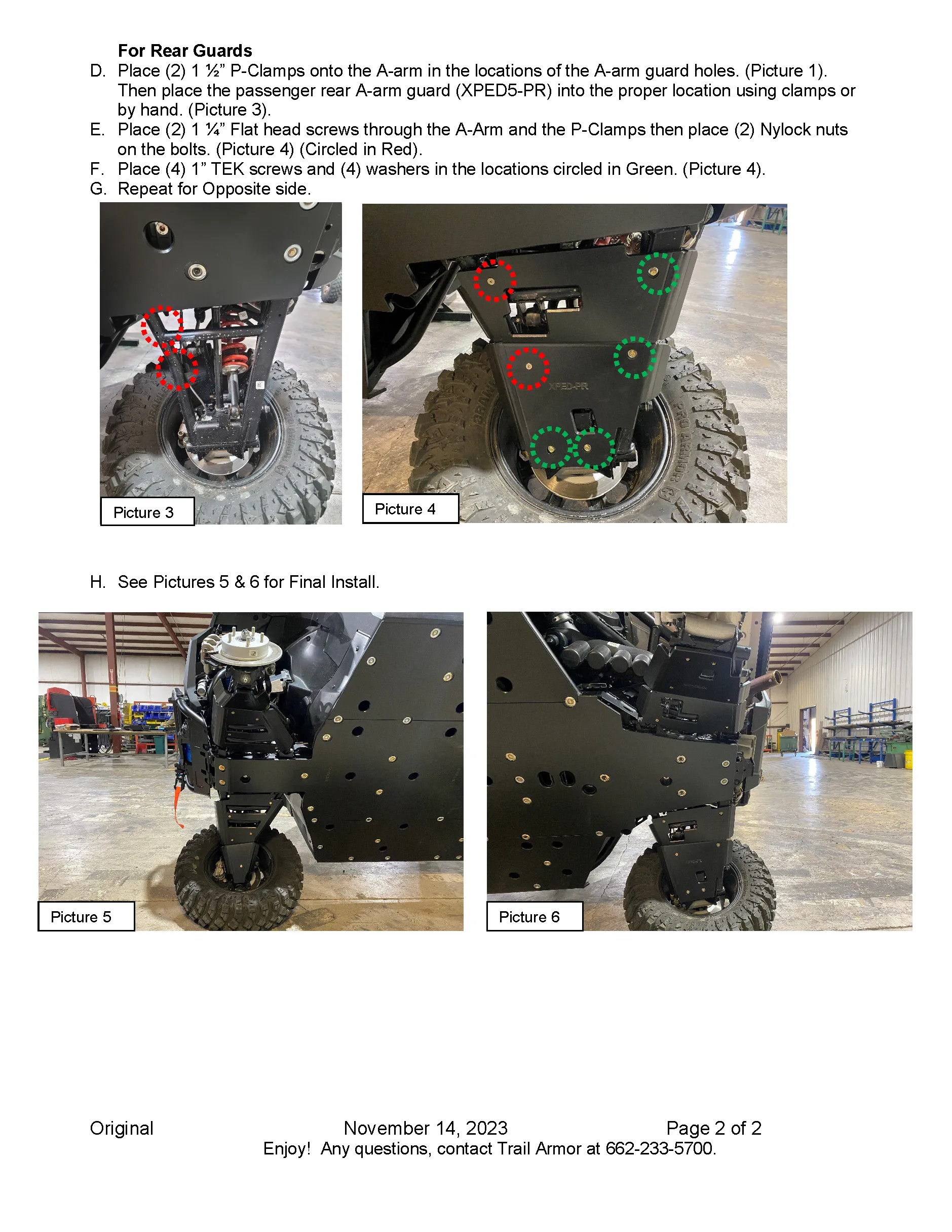 Trail Armor Polaris Xpedition XP, XP 5, ADV 5, and ADV iMpact A-Arm Guards 2024 - 2025