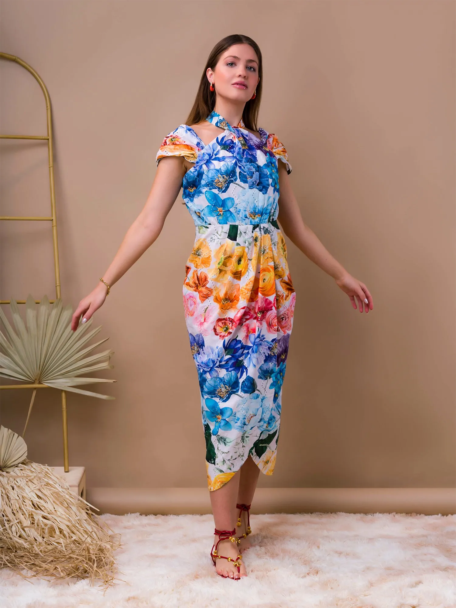 Tulip Wrap Dress
