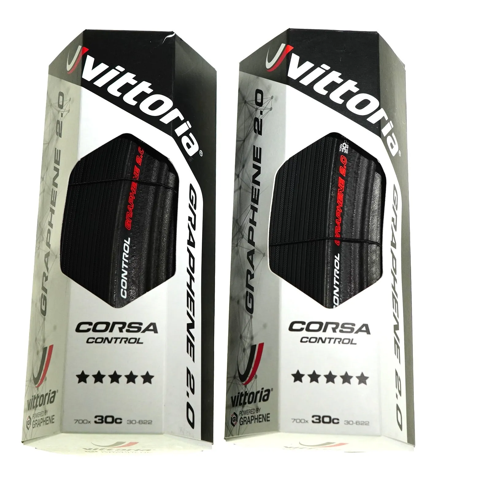 Vittoria Corsa Control G 2.0 700 x 30C Clincher Bike Tire 320TPI Black