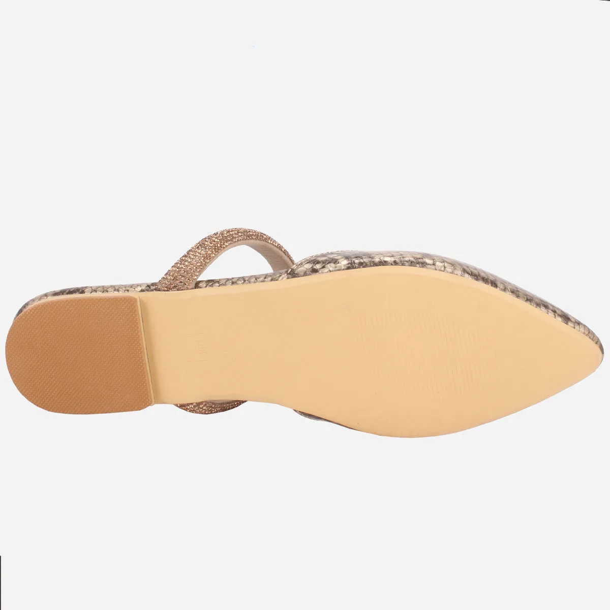 Women "SURI" Summer Decorated Flat Shoes