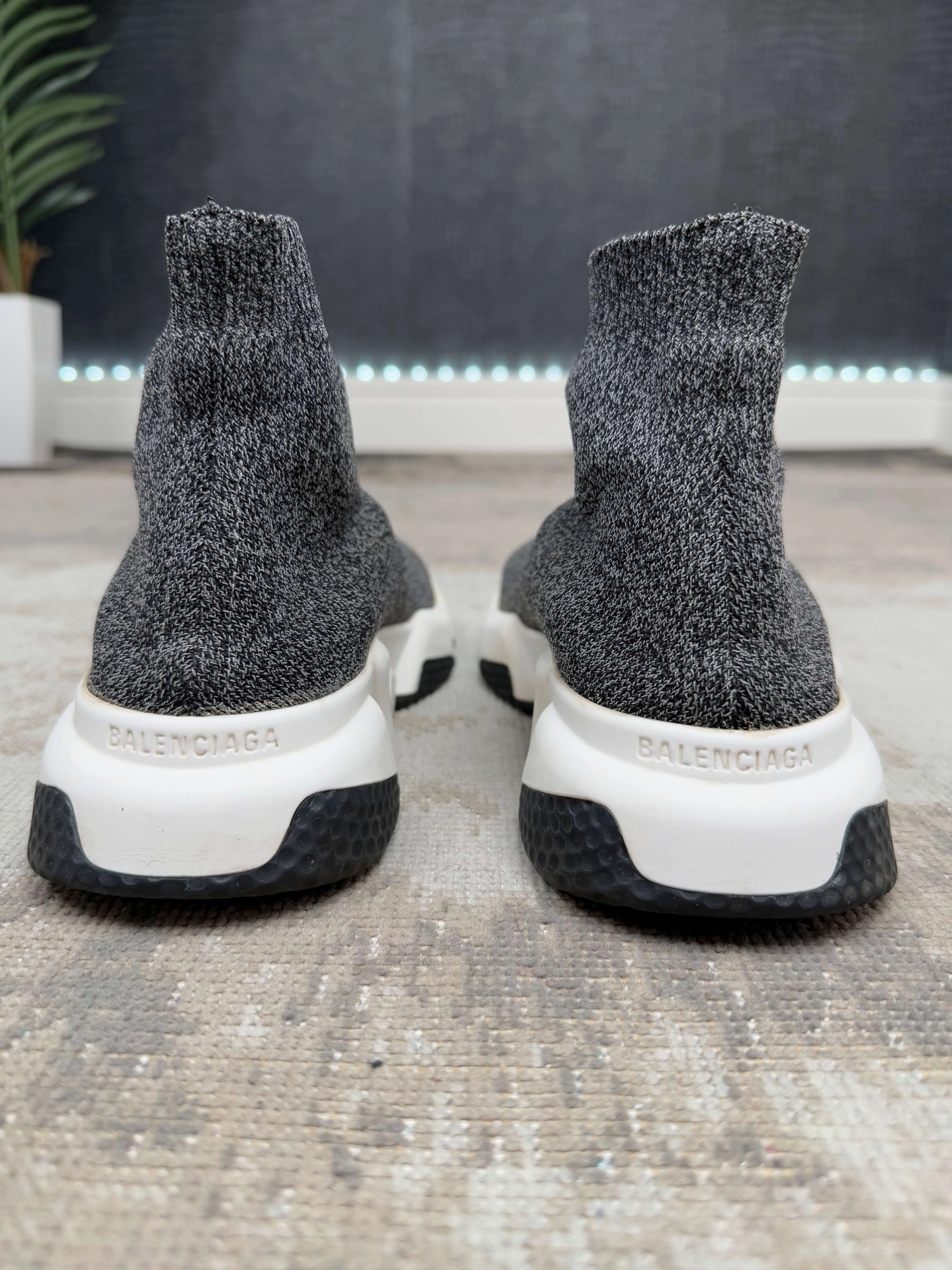 WOMENS - Balenciaga Speed Trainers - Black Crystal