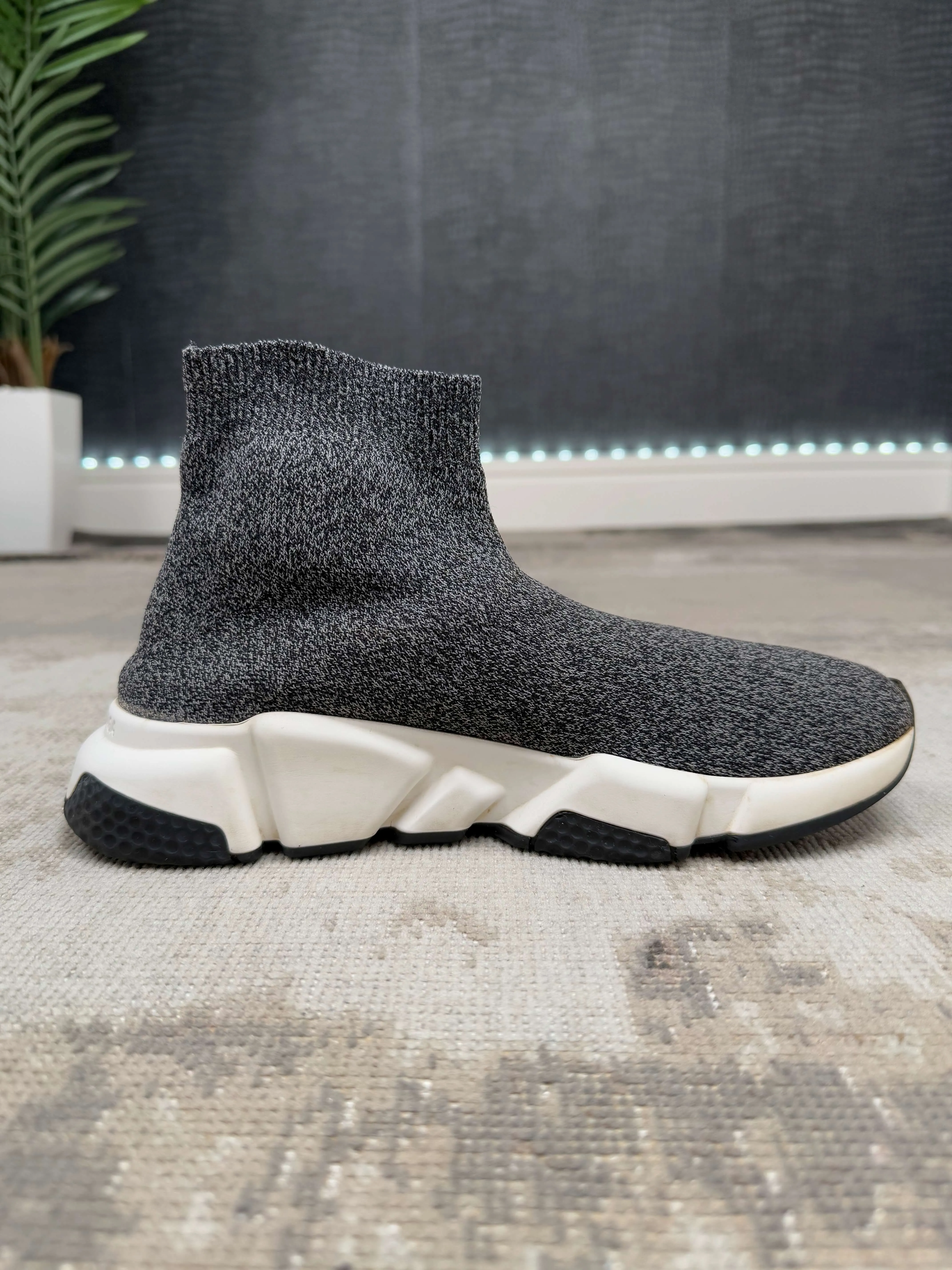 WOMENS - Balenciaga Speed Trainers - Black Crystal
