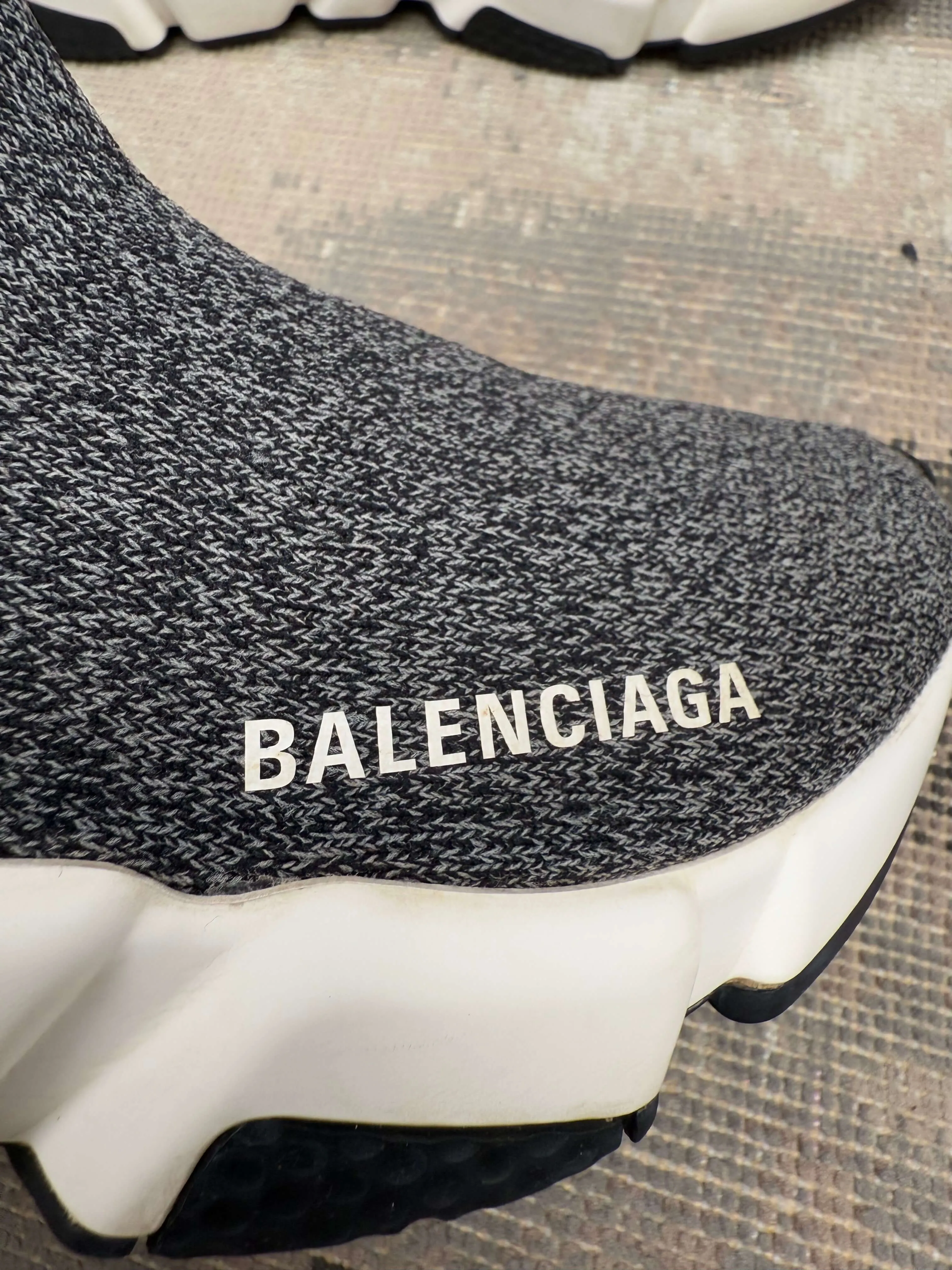 WOMENS - Balenciaga Speed Trainers - Black Crystal