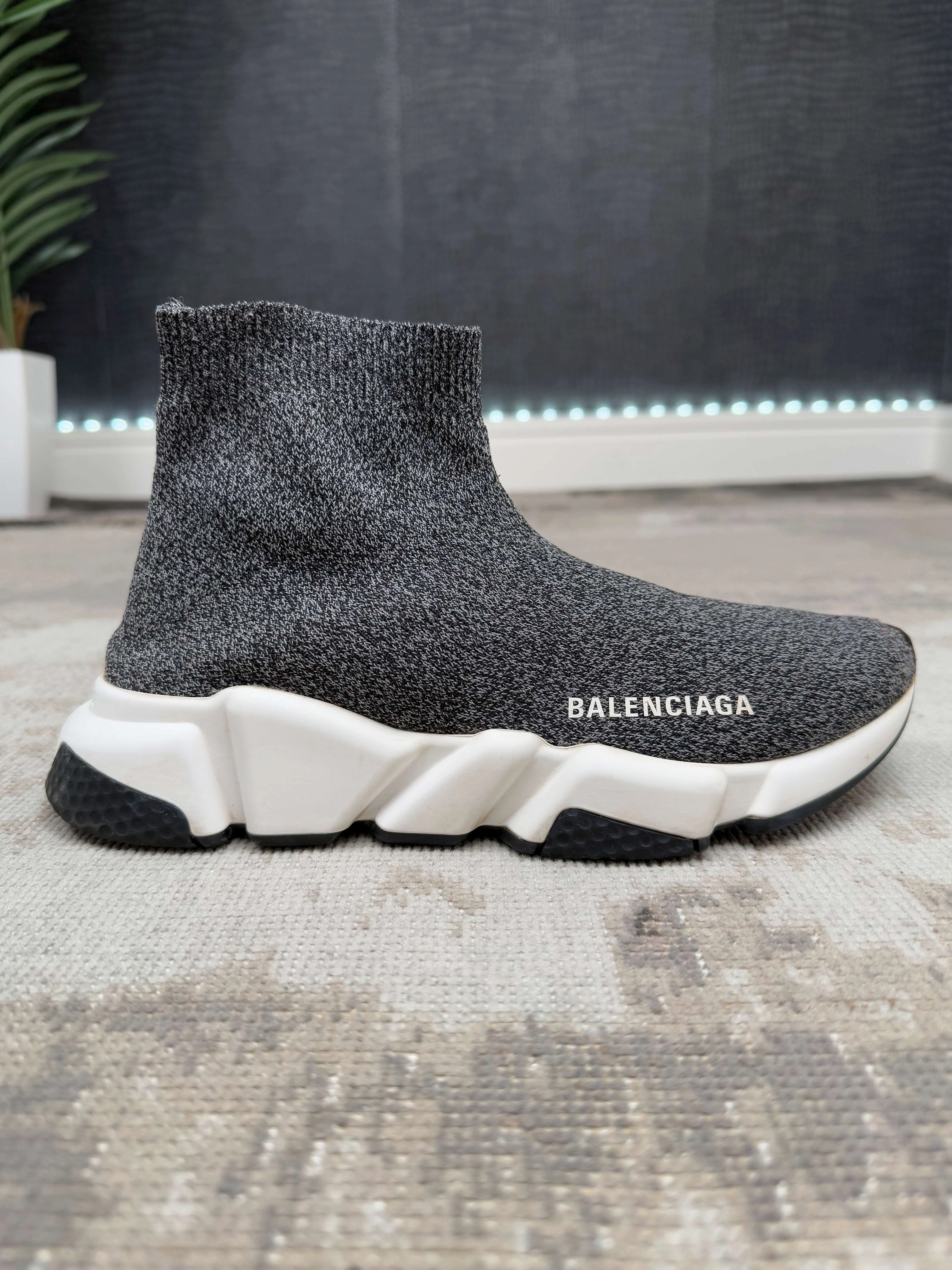 WOMENS - Balenciaga Speed Trainers - Black Crystal