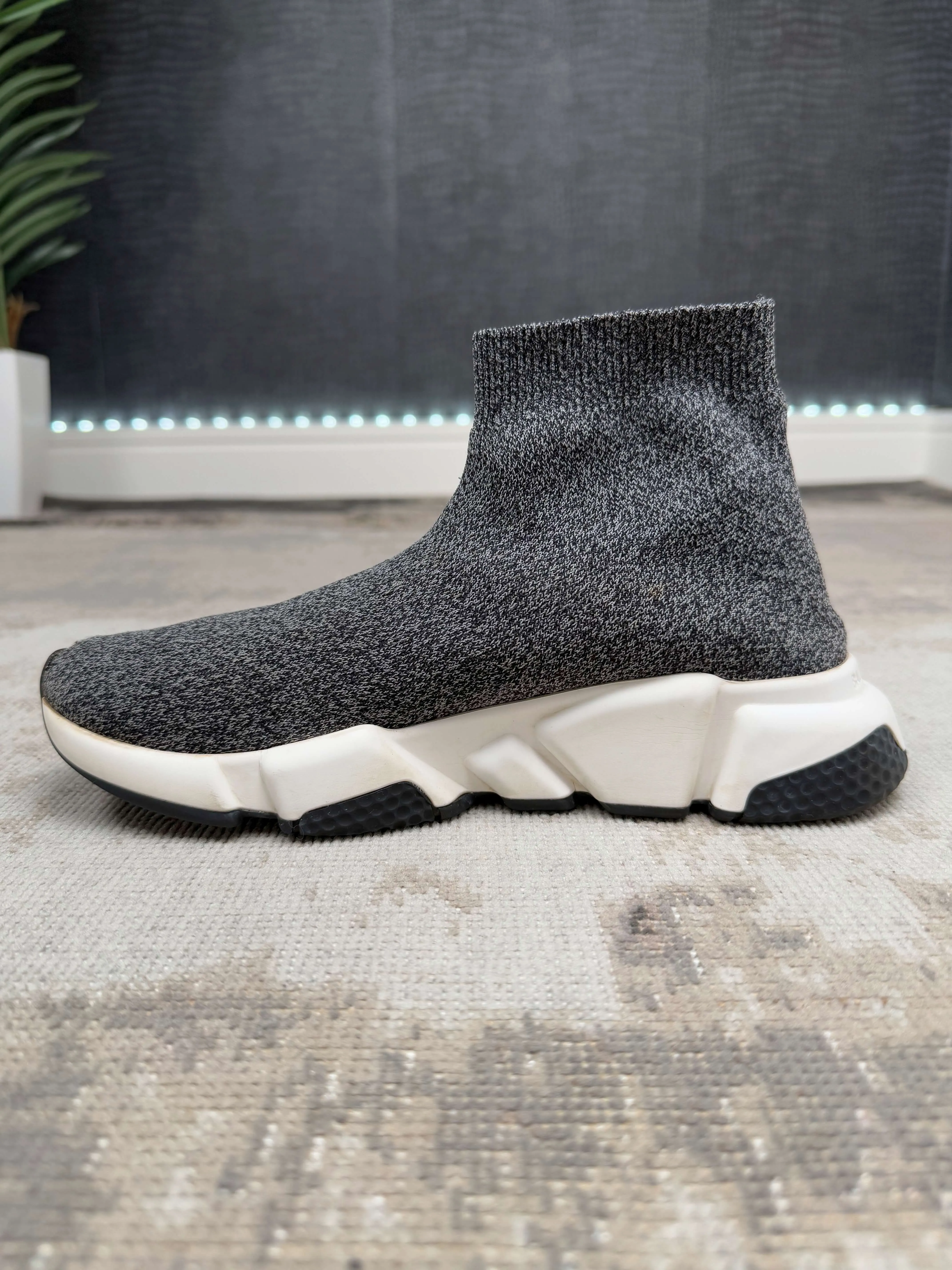 WOMENS - Balenciaga Speed Trainers - Black Crystal