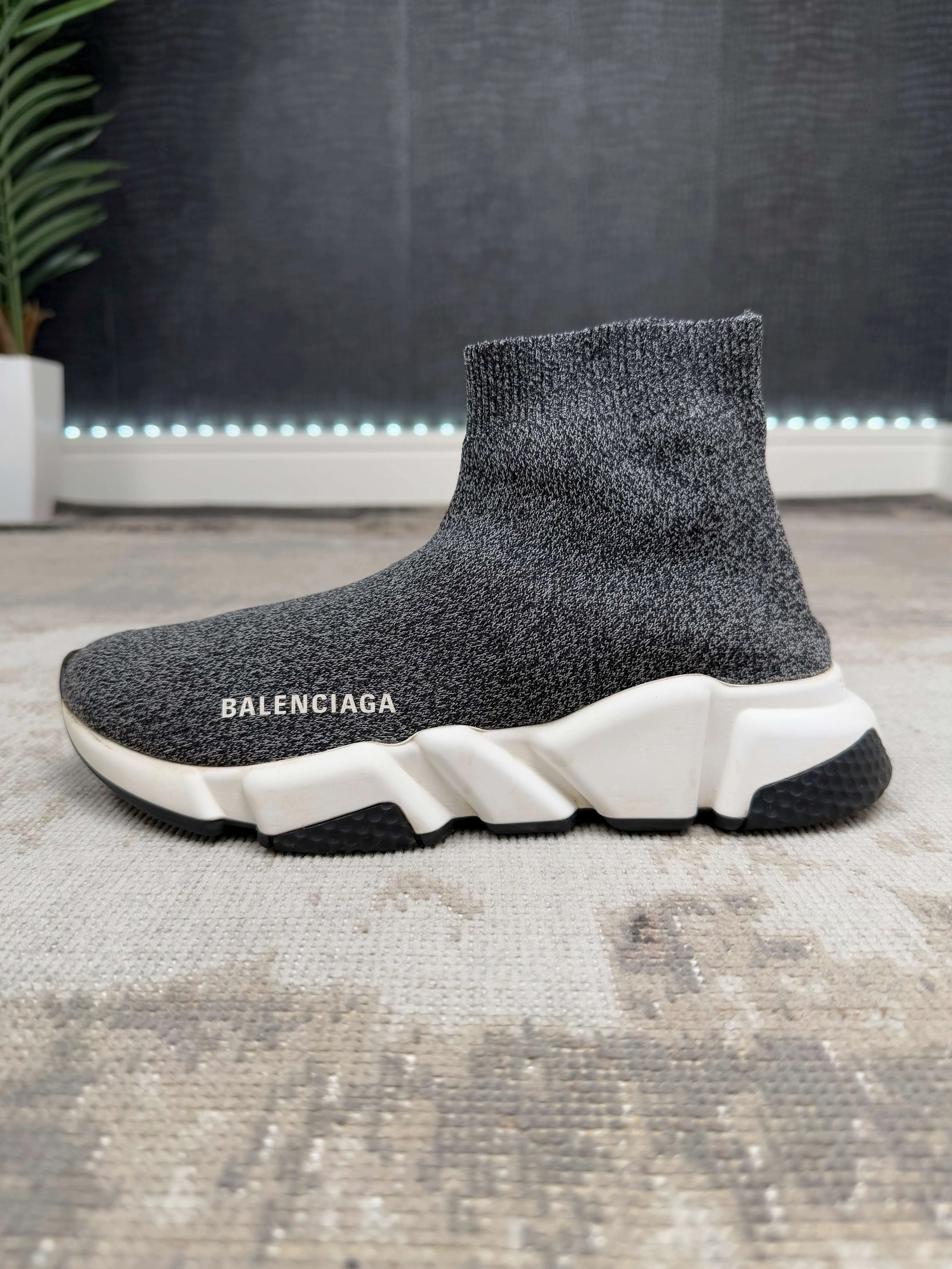 WOMENS - Balenciaga Speed Trainers - Black Crystal