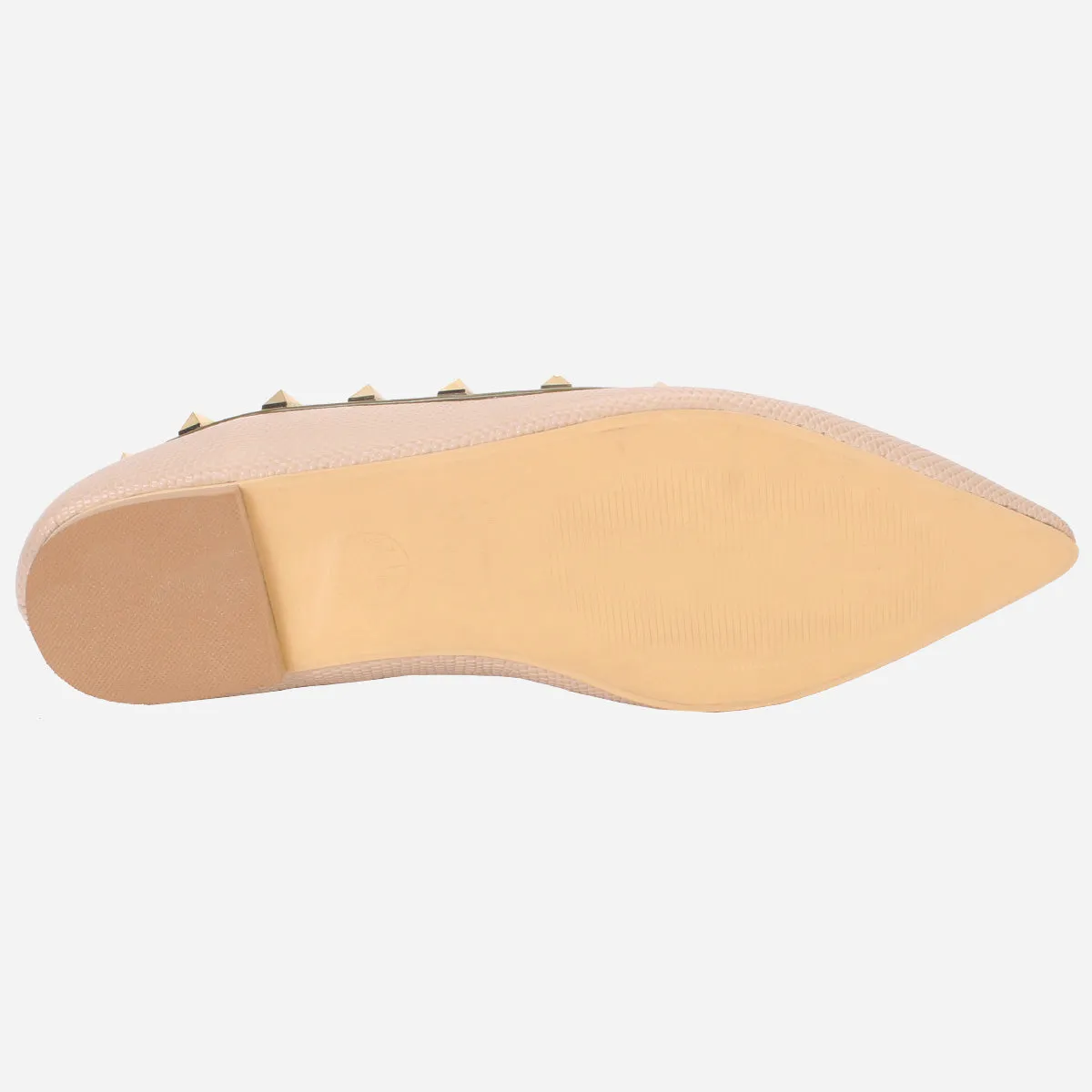 Womens "ADELAIDA  "Pointed Adorned Flat Shoes