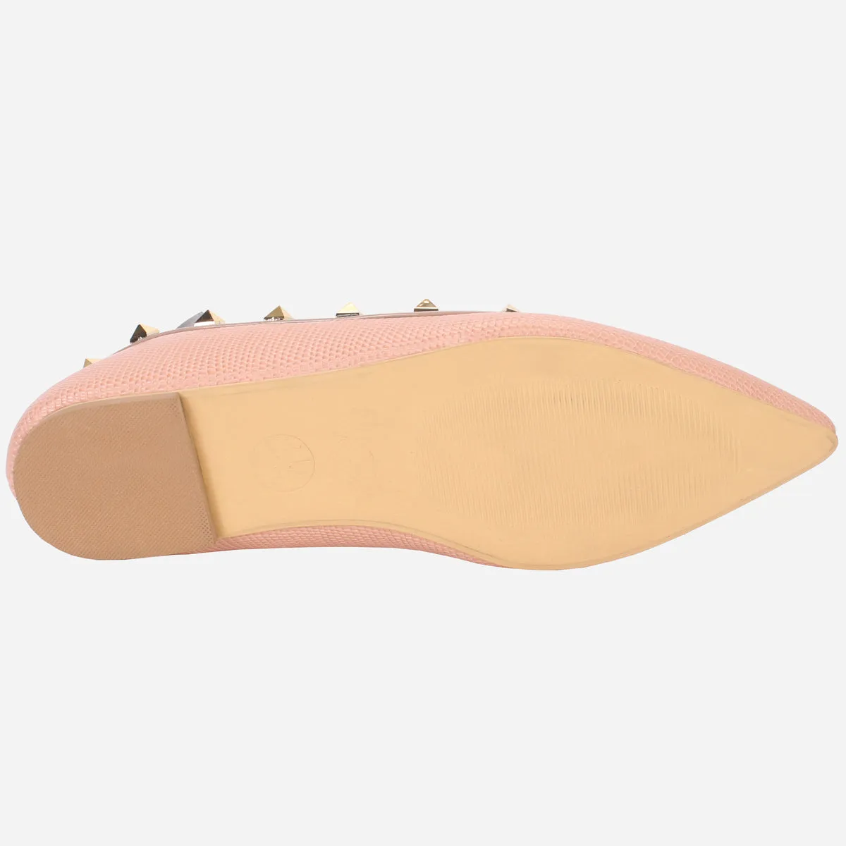 Womens "ADELAIDA  "Pointed Adorned Flat Shoes