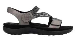 WOMEN'S RIEKER FRANJA 70 | MINERAL / SCHWARZ - WEISS