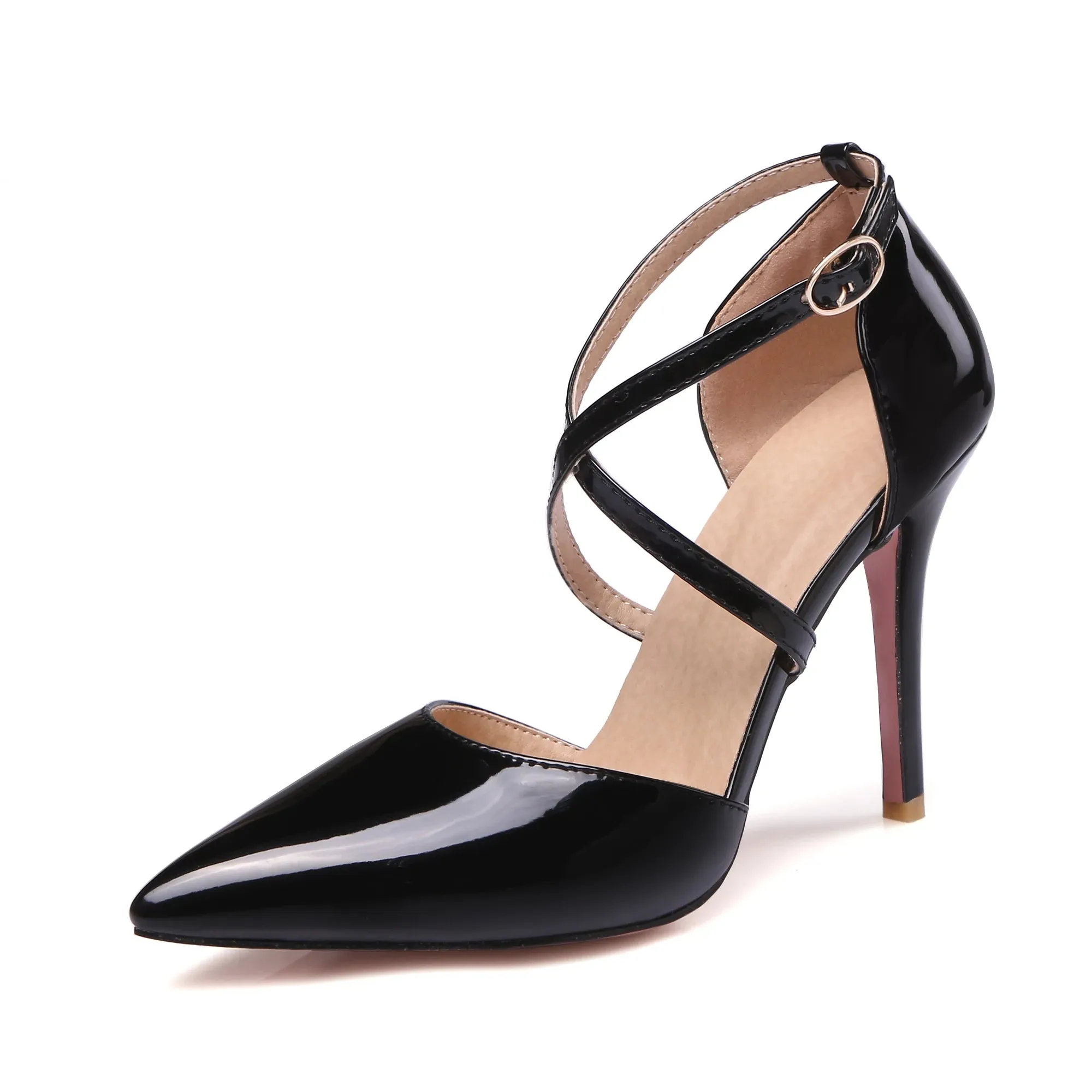 Women's Sandals Women's Shoes 2024 New Summer Women's Temperament Fairy Style with Skirt Super High Heels Not Tiring Feet Single Shoes Extra Large Size 47 Super Small Size 30
