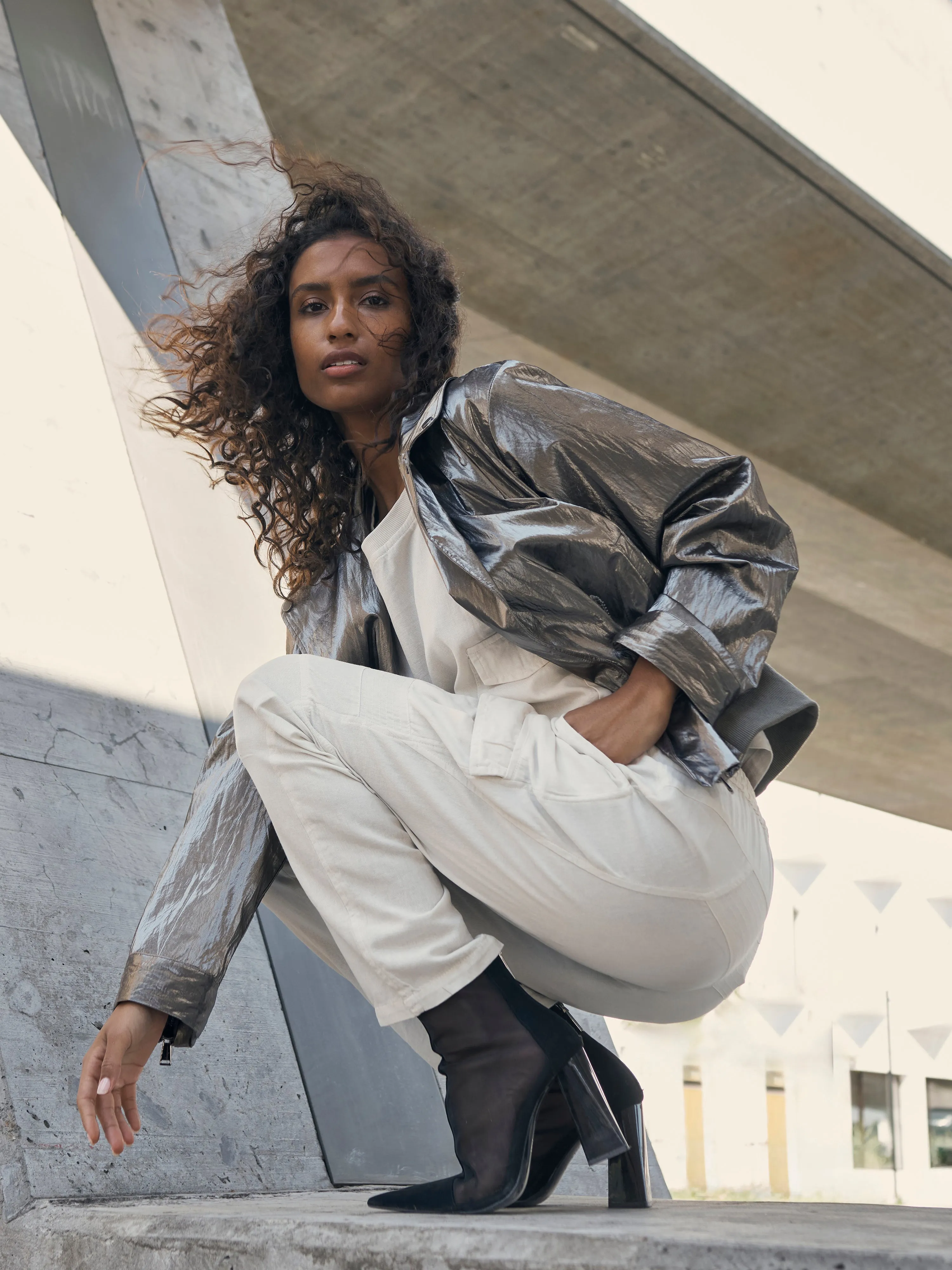 YLVA jacket - Mud