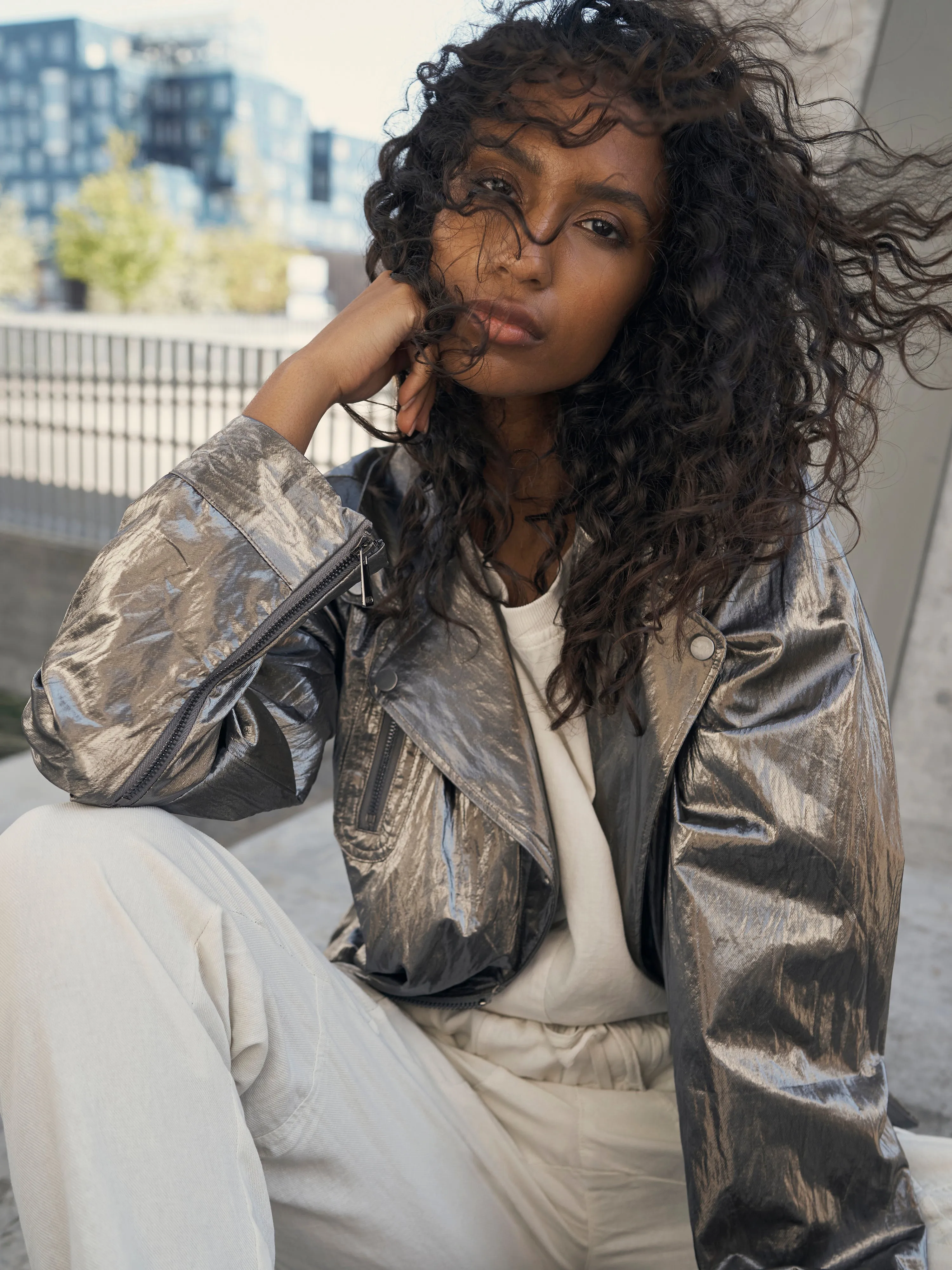 YLVA jacket - Mud