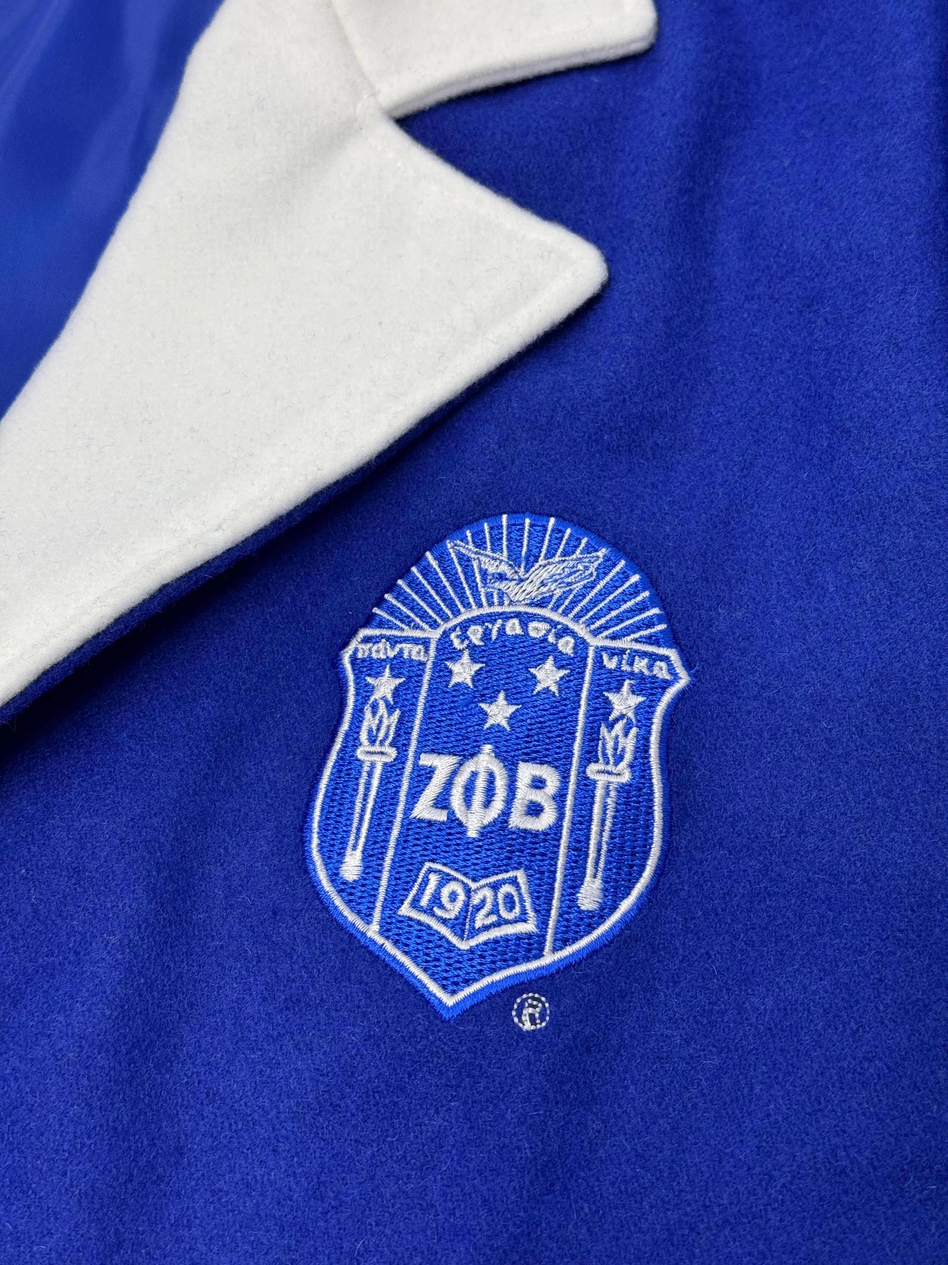 Zeta Phi Beta Wool Coat
